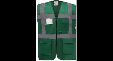 Yoko Signalisatie multifunctioneel executive vest YHVW801 - Paramedic green - 3XL