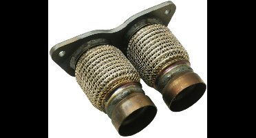 Flexibel stuk reparatiepijp katalysator N43 voorzijde geschikt voor BMW 1 Serie 3 Serie E81 E87 E88 E90 E91 E92 E93