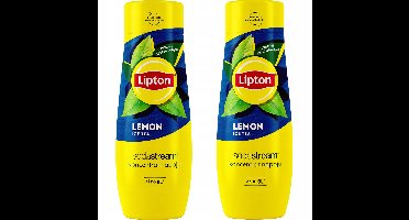 SodaStream Lipton Lemon Ice Tea - Set van 2 - Frisdrankconcentraat - 440 ml