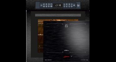 Kaiser Elektrisch fornuis inbouwoven EH 6306 RS, met 1-voudige telescopische loper, inbouwoven,79L+KCT 6140 FI inductiekookplaat 60 cm