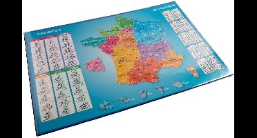 Exacompta 10x Onderlegger harde PVC France (FR) 37,5x57cm - Design - 29791E