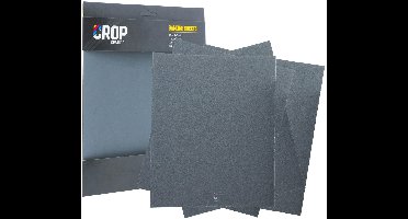 CROP Waterproof Schuurpapier P1500 - 4 Vellen 230x280mm - Siliciumcarbide Korrel - Nat Schuren van Autolak Verf - Professioneel Sandpaper
