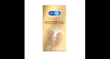 Durex Condooms Nude 10st - 5 Stuks - Voordeelverpakking
