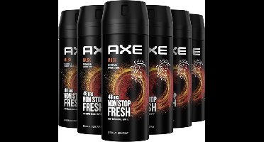 Axe Deodorant Spray 150 ml Musk Fresh 6 stuks Voordeelverpakking