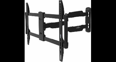 Neomounts NM-W460BLACK is een wandsteun met 3 draaipunten voor flat screens t/m 60"