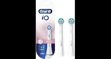 Oral-B - iO - Opzetborstel - Gentle Care - Designed By Braun - 2 Stuks