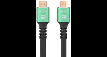 Premium HDMI Kabel 2.1 - Ultra HD High Speed 8K - HDMI naar HDMI - 1,5 Meter - Geschikt voor Xbox Series X & PS5