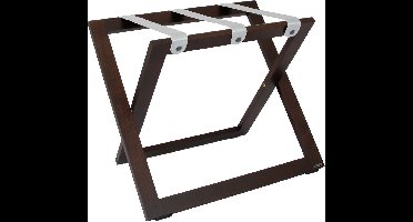 Kofferrek Roootz Compact | Walnoot kleur beukenhout met Grijze Nylon banden | Inklapbaar | Compact