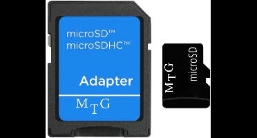 Micro SD Kaart 16GB - Geheugenkaart met Adapter - MicroSD