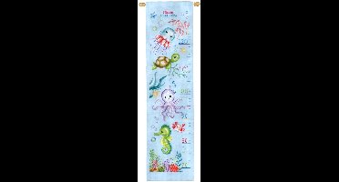 borduurpakket PN0203270 zeedieren, groeimeter/meetlat