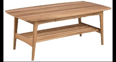 Giga Living Salontafel Fjorda - Naturel - 130x70x51cm