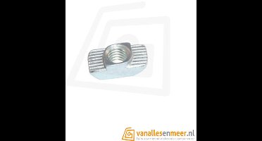 T-sleuf Hamer Moer M6 – Voor 8 mm Aluminium Profielgleuf 10 stuks