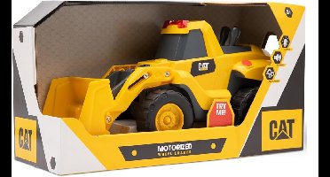 CAT Bouwspeelgoed, Gemotoriseerde Voorlader Vrachtwagen Buldozer 6 Unieke Geluiden, 2 Gemotoriseerde Functies, Lichtjes & Geluiden, Inclusief 3 AA Batterijen.