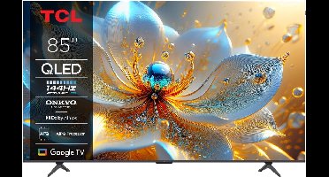 TCL 85T8C - 85 inch - 4K QLED - 144Hz - 2025 - Smart TV