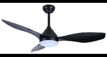 CristalRecord - Plafondventilator Stel Ø 120 cm zwart