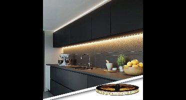 Led strip Warm Wit - 4 meter - Premium - Complete set met afstandsbediening - Led verlichting - Sfeervol en praktisch