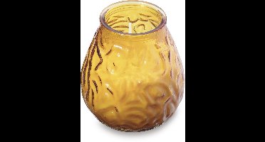 Bolsius Lowboy Kaarsen Amber - Brandtijd: 75-uur - Ø10x(H)10,5cm ( 12 Stuks )