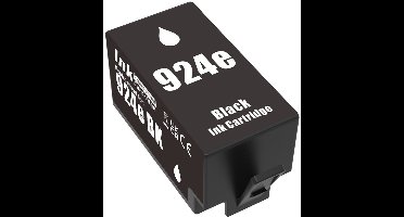 inktcartridge geschikt voor HP 924XL | 1x Zwart geschikt voor HP 924 EvoMore - 924E - HP OfficeJet Pro 8120 - 8122 - 8123 - 8125 - 8128 - 8130 - 8132 - 8133 - 8134 - 8135