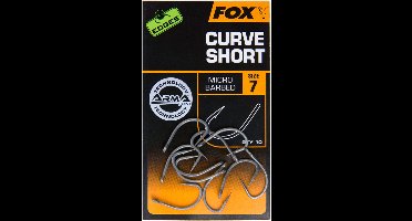 Fox Edges Curve Shank Short Hook Size 5 | End Tackle