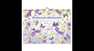 Janneke Brinkman-Salentijn FamilieWEEKnotitiekalender 2026 OBLONG Winde