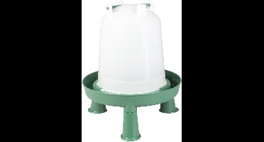 Duvoplus - Voersilo - Kip - Drinkklok Eco Schroef Met Handvat & Pootjes 3l Groen - 1st