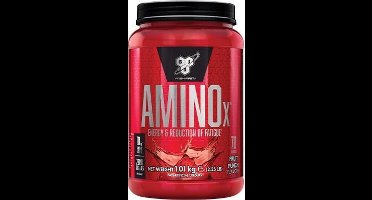 BSN Amino X – BCAA Poeder – Fruit Punch - Aminozuren Compleet - Suikervrij - 70 doseringen (1015 gram)
