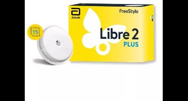 Freestyle Libre 2 PLUS Sensor – Glucosemeter Zonder Prikken – 15 Dagen – 1 Sensor