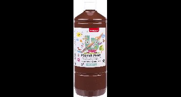Bruynzeel plakkaatverf 1 liter Bruin