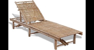 vidaXL - Ligbed - bamboe