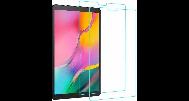 Ntech 2Pack Hoes Geschikt voor Samsung Galaxy Tab A 10.1 (2019) Tempered Glass Protector