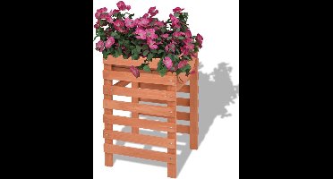 vidaXL - Plantenbak - 38x36x60 - cm - hout