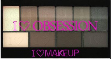 I Heart Revolution - I Heart Obsession Palette - Born to Die - Oogschaduw