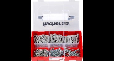 Fischer Fixtainer SX pluggen- en schroevenset - 210-delig - 534084