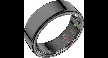 Focus® S1 Smart Ring - Zwart - Maat 11 - Hartslag - Menstruatiecyclus - Slaap Monitor - Slimme Ring - Sport Prestatie - Stappenteller -IP68 Waterdicht - O2 Meting - Dames - Heren - Wearables - Oplaad Case - beschermring