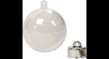 Creativ Company Acryl Ballen 2-delig d:5 cm 10 stuks