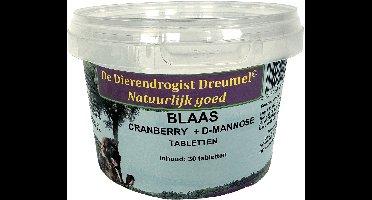 30 tbl Dierendrogist blaas / cranberry / d-mannose tabletten
