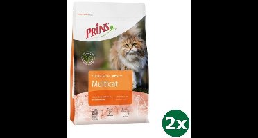 Prins cat vital care multicat kattenvoer 2x 4 kg