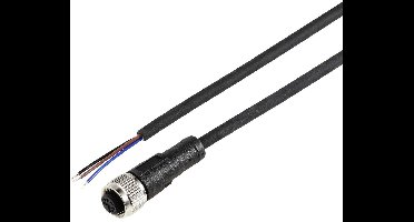 TRU COMPONENTS TC-12833076 Sensor/actuator aansluitkabel M12 Aantal polen (sensoren): 3 Koppeling, recht 2 m 1 stuk(s)