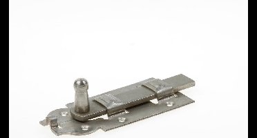 Rolschuif vlak 120 mm RVS-304