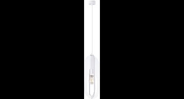 Sollux Lighting Hanglamp Nicus - 140x11x11cm - E27 - wit - staal
