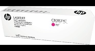 HP CB383YC - Magenta - original - LaserJet - toner cartridge ( CB383YC ) Contract - for Color LaserJet CM6030, CM6040, CP6015