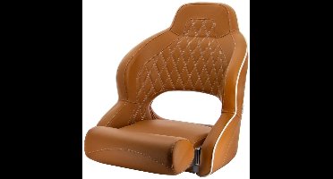 VETUS oranje bruine Stuurstoel Pilot | CHSPORTCB