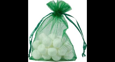 Donker Groen Organzazakje 7x10cm 25 stuks