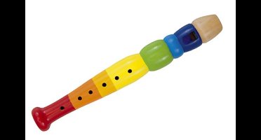 GOKI Speelgoedinstrument - Blokfluit - L20Cm - Hout - 5 Jaar