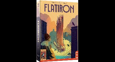 999 Games - Flatiron - Bordspel - Strategische Uitdaging voor 2 personen - Bevat ook een Solo modus