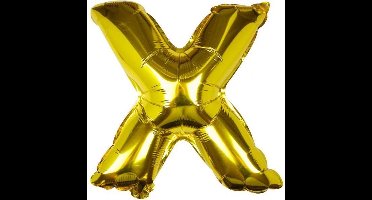 Ginger Ray Pick & Mix - Folieballon letter X - goud