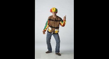 Partylook Carnavalskiel bierton met tapkraan - Carnaval kleding - Maat 44-54