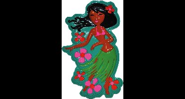 Wanddeco Hulagirl 55cm