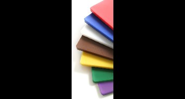 HENDI Gastronorm snijplank – HACCP gecertificeerd – paars – 530x325 mm – dubbelzijdig