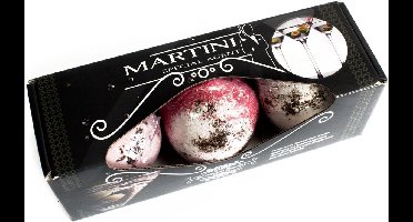 Something Different Bath Bomb Set of Three Martini Multicolours